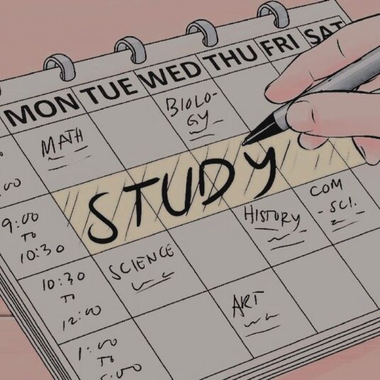 Time blocking your calendar depiction