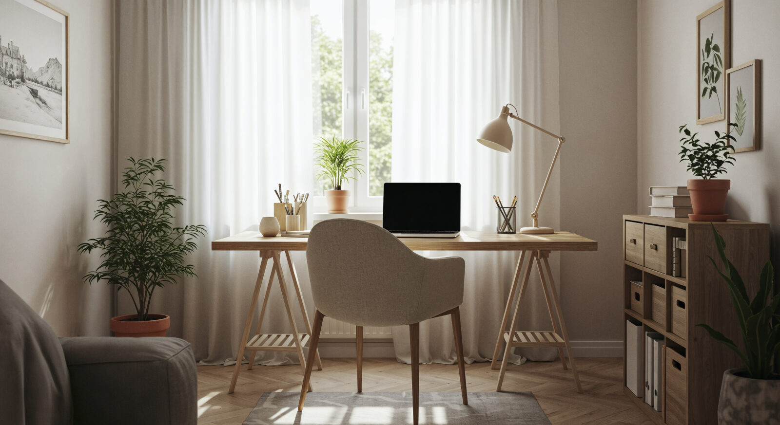 Home workspace setup