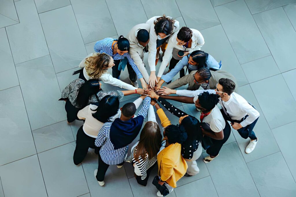 group-of-colleagues-showcasing-unity
