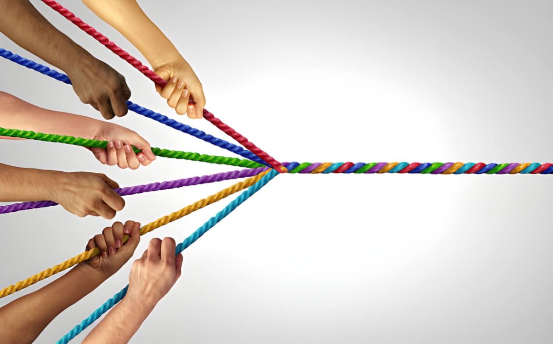 united-and-pilling-together