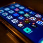 Apps on a phone's screen