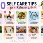 self care tips illustration